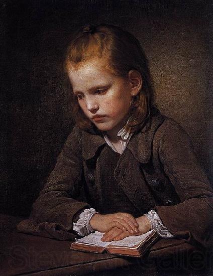 Jean Baptiste Greuze A Student Spain oil painting art